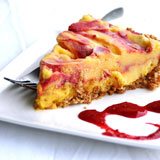 Easy Mango Blackberry Swirl Ice Cream Pie Recipe Photo Easy Mango Blackberry Swirl Ice Cream Pie Recipe Photo