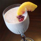 Raspberry Peach Melba Smoothie Recipe Photo Raspberry Peach Melba Smoothie Recipe Photo