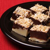 Black and White Toasted Coconut Fudge Recipe Photo Black and White Toasted Coconut Fudge Recipe Photo