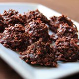 Coconut Chocolate No-bake Macaroons Recipe Photo Coconut Chocolate No-bake Macaroons Recipe Photo