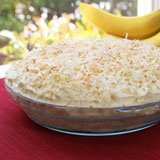 Coconut Banana Cream Pie Recipe Photo Coconut Banana Cream Pie Recipe Photo