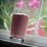 Raspberries & Cream Breakfast Smoothie Recipe Photo Raspberries & Cream Breakfast Smoothie Recipe Photo