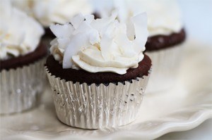 Gluten Free Coconut Fudge Cupcakes recipe photo