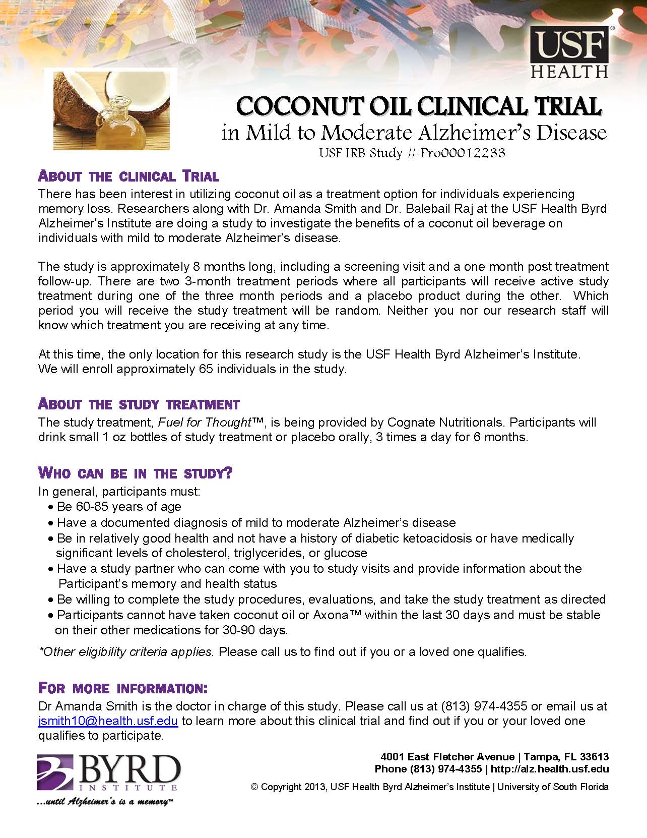 CoconutOilStudyFlyer62013