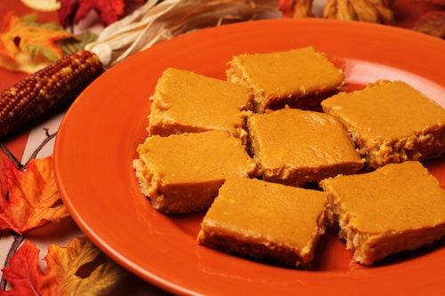 Gluten Free Pumpkin Cheesecake Bars Gluten Free Pumpkin Cheesecake Bars Photo