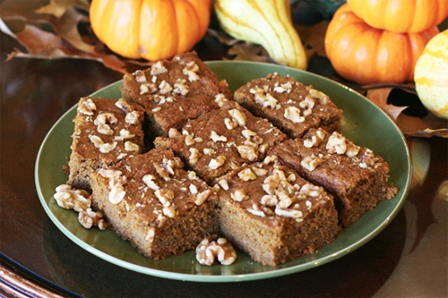 High Protein Pumpkin Spice Cake Recipe Photo